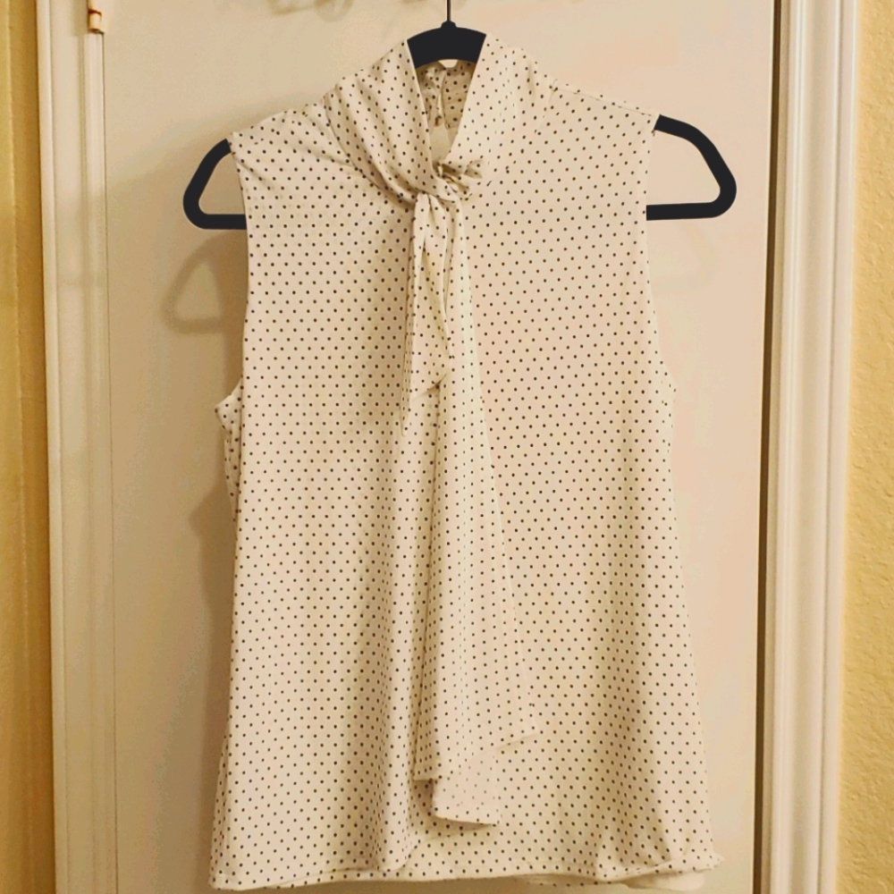 NWOT Polkadot Blouse